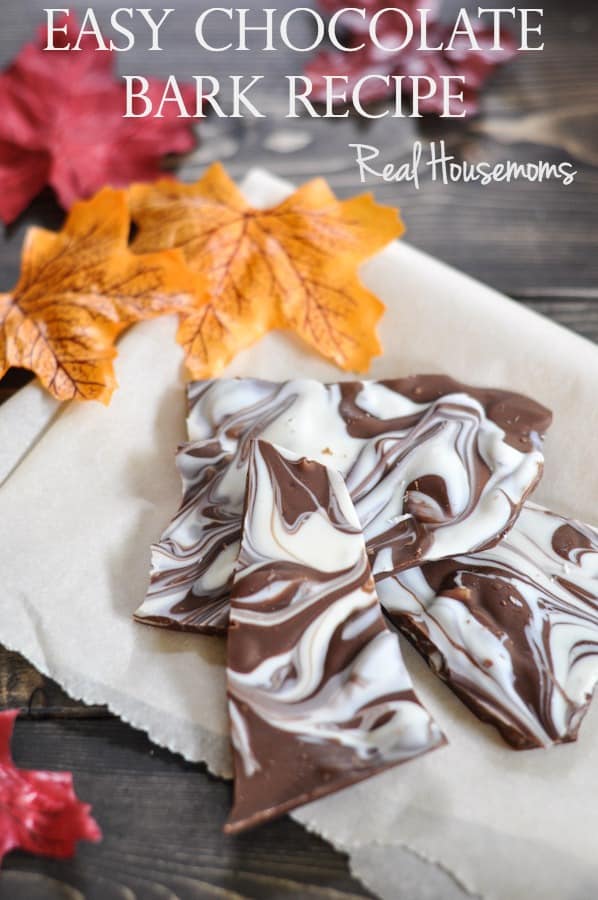 Easy Chocolate Bark Recipe | Real Housemoms
