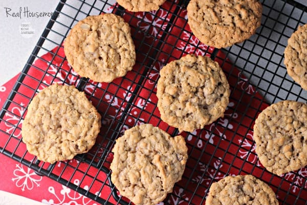 Spiced Oatmeal Raisin Cookies | Real Housemoms