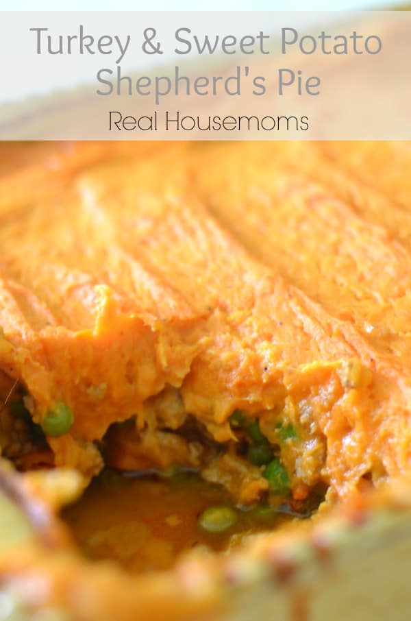 TURKEY & SWEET POTATO SHEPHERD’S PIE