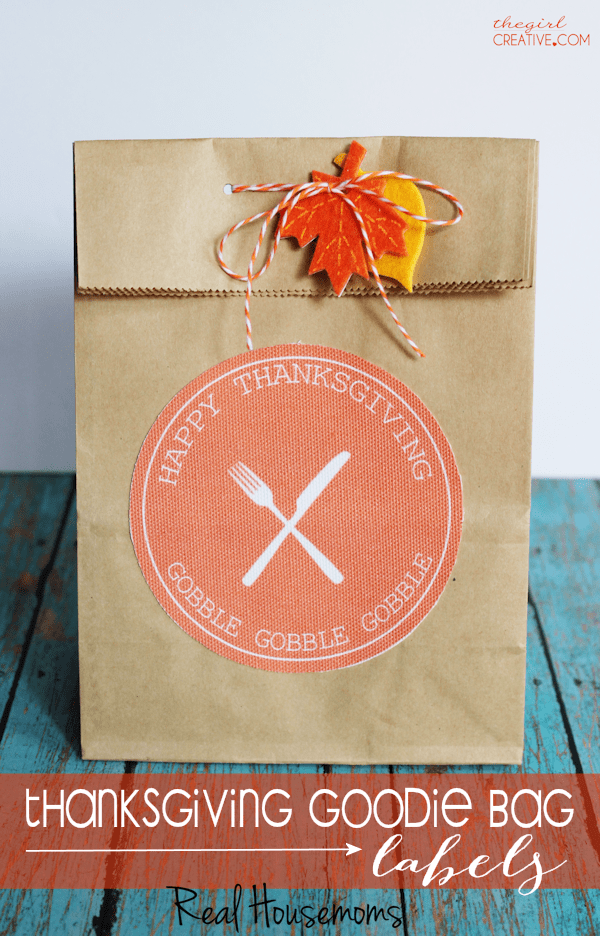 Thanksgiving Goodie Bag | Real Housemoms
