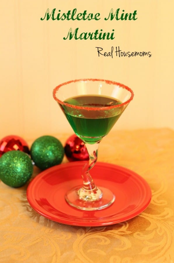 Mistletoe Mint Martini ⋆ Real Housemoms