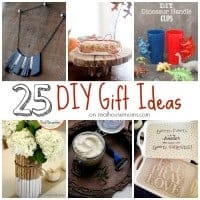 25 DIY Gift Ideas, photo collage