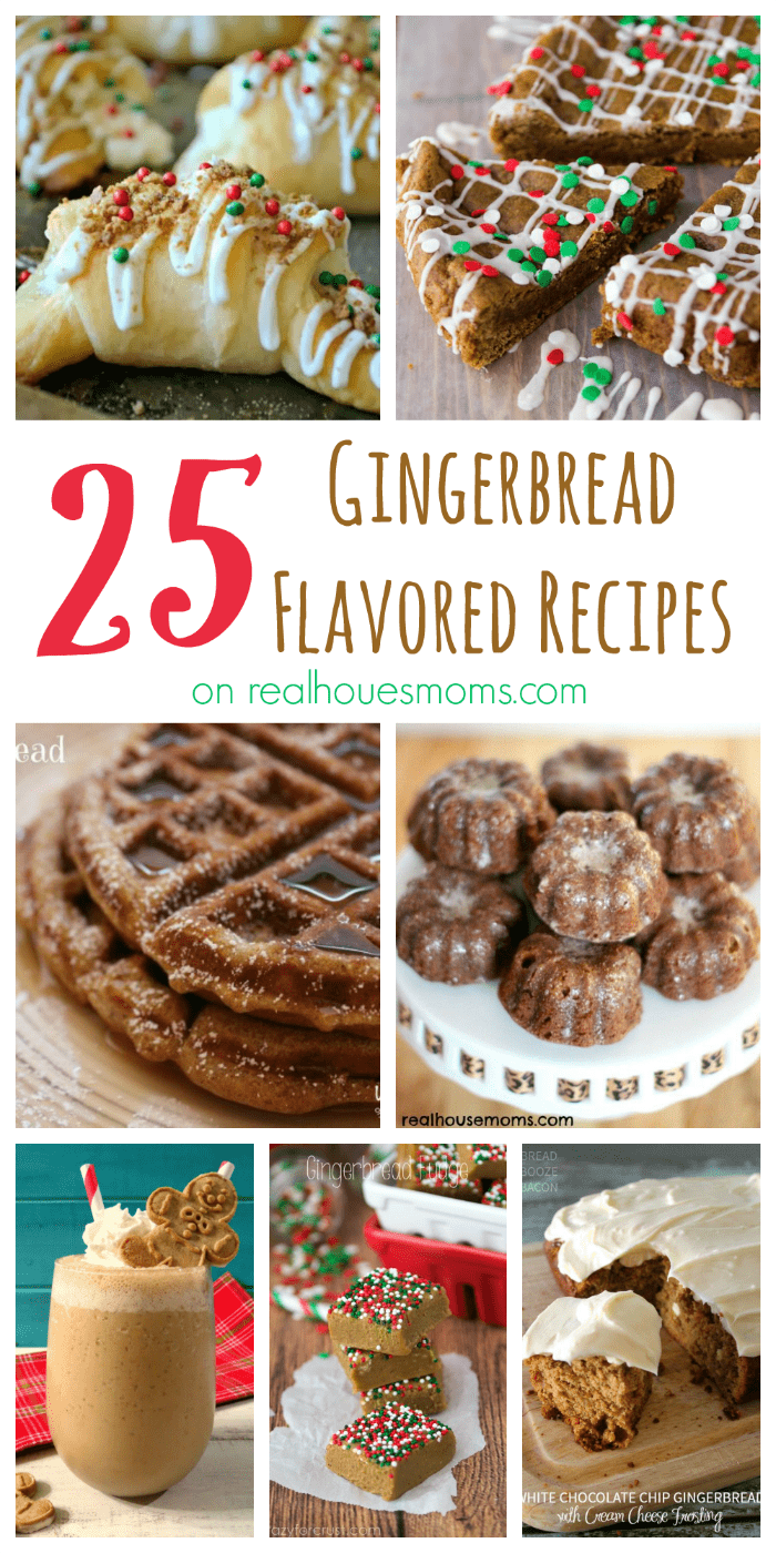 25 Gingerbread Flavored Recipes on Real Housemoms