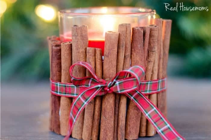 Cinnamon Stick Holiday Candle ⋆ Real Housemoms
