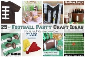 25+ Football Party Craft Ideas