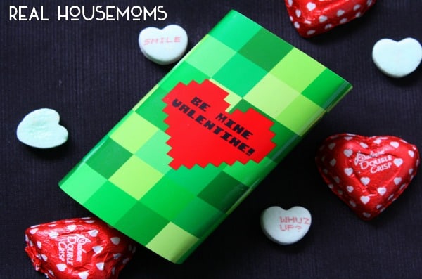 Conversation Heart Printable Valentines | Real Housemoms