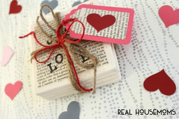 DIY Love Quote Coasters | Real Housemoms
