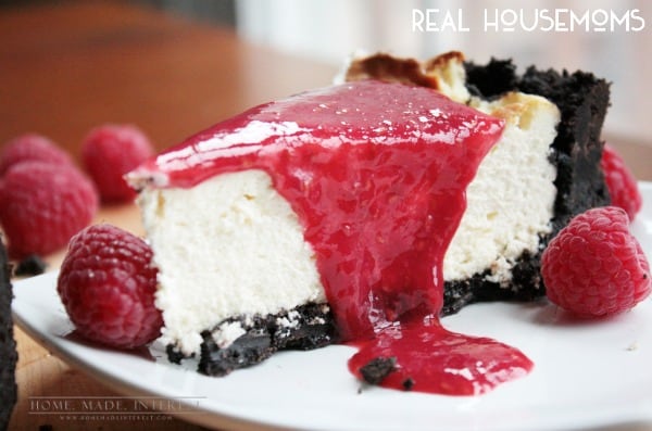 Raspberry Cheesecake | Real Housemoms