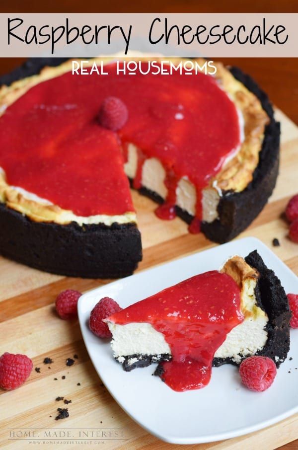 Raspberry Cheesecake | Real Housemoms