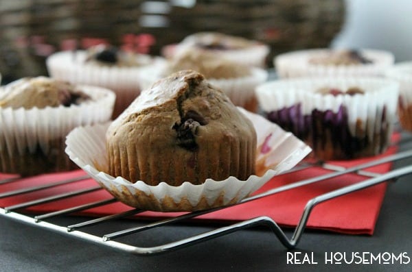 Chocolate Berry Muffins | Real Housemoms