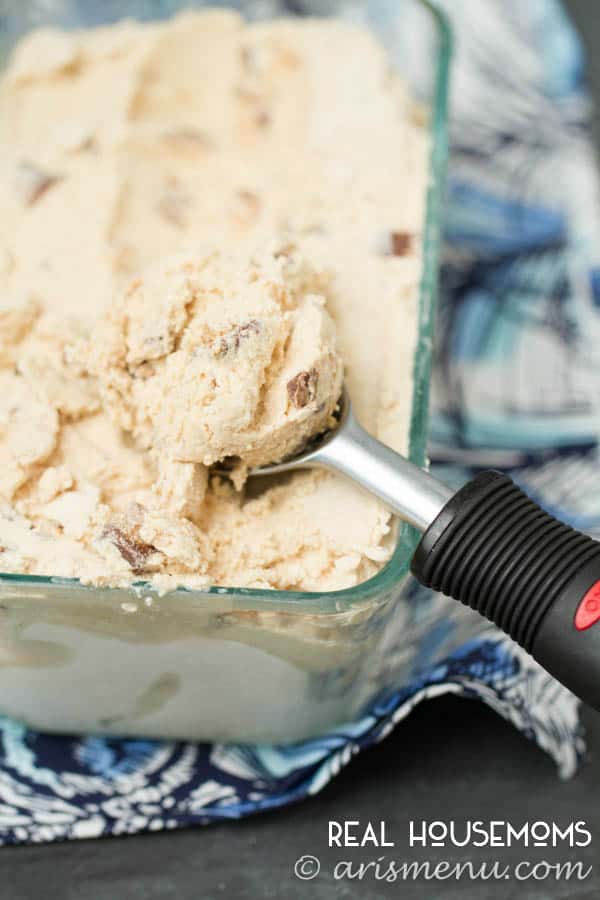 Peanut Butter Cup Ice Cream is easy to make and will have you falling in love with homemade ice cream!