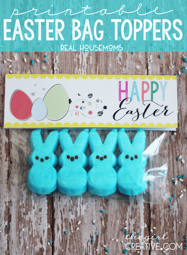Printable Easter Bag Toppers | Real Housemoms