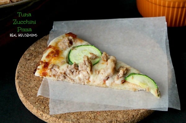 Tuna Zucchini Pizza | Real Housemoms