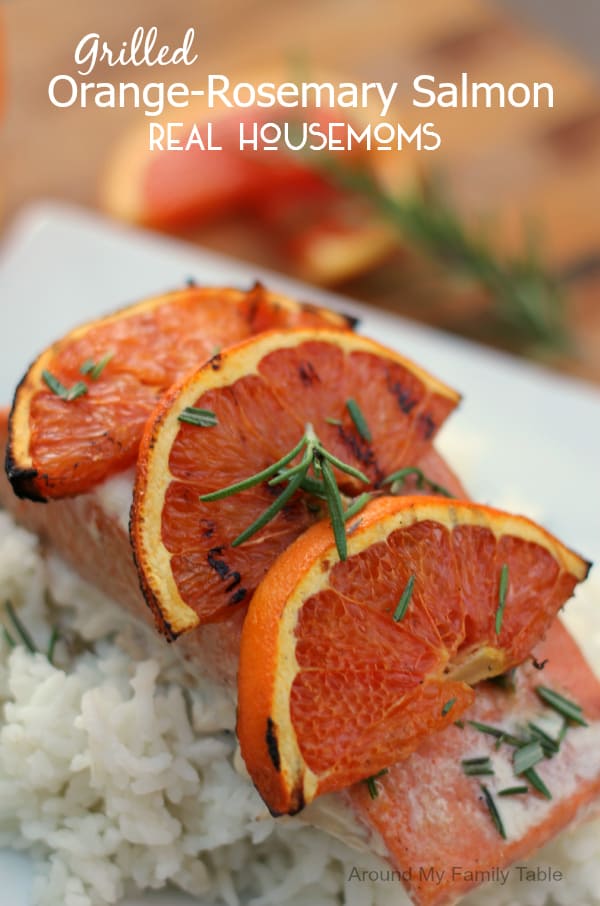 Grilled Orange-Rosemary Salmon | Real Housemoms