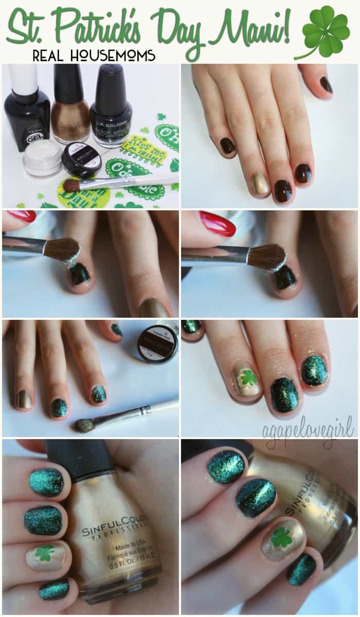 Simple Sophisticated St. Patrick's Day Mani | Real Housemoms