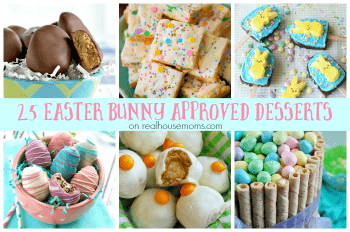 25 Easter Bunny Approved Desserts on Real Housemoms