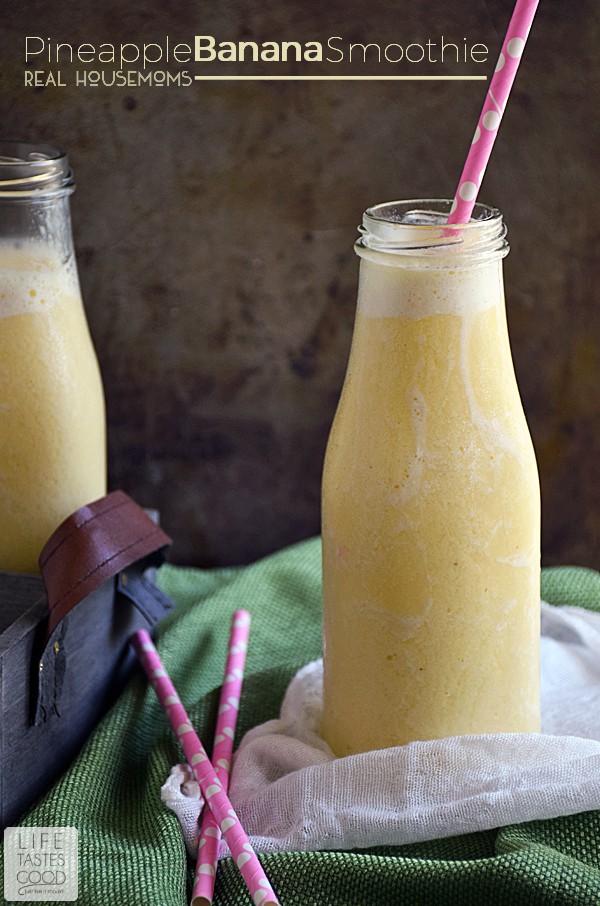 Pineapple Banana Smoothie Real Housemoms