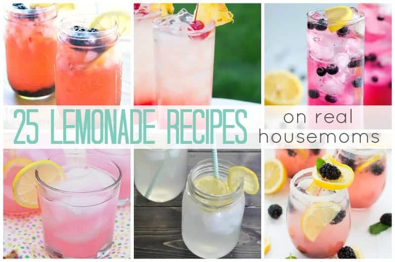 25 Lemonade Recipes ⋆ Real Housemoms