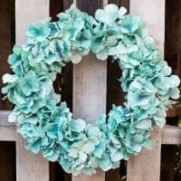 Easy Hydrangea Wreath | Real Housemoms
