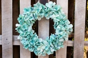 Easy Hydrangea Wreath | Real Housemoms