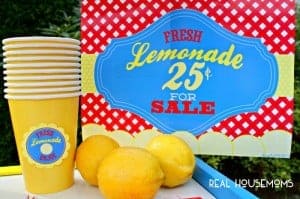 Free Lemonade Stand Prints