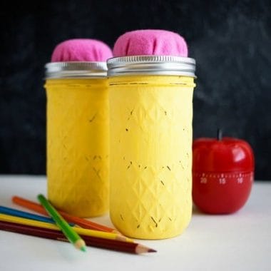 Pencil Mason Jar Teacher Gift | Real Housemoms