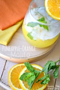 Pineapple-Orange Mojito 1b