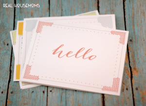 Printable Note Cards