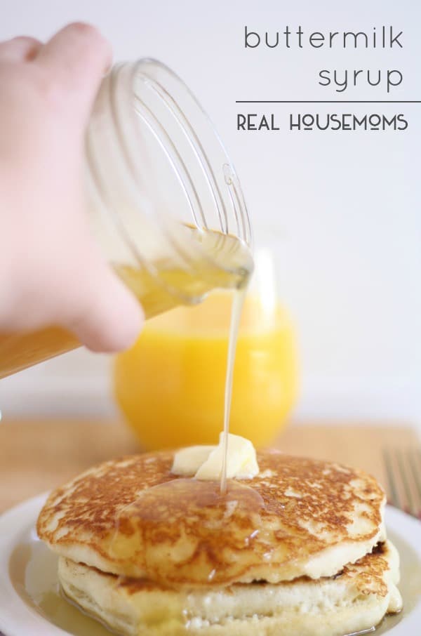 Buttermilk Syrup | Real Housemoms
