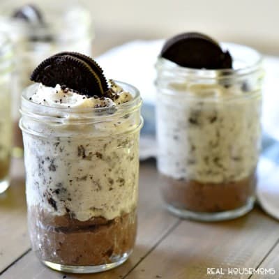 Ultimate No Bake Cookies 'n Cream Cheesecake ⋆ Real Housemoms