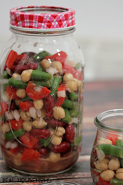 Bright colors, fresh delicious flavor makes this Three Bean Salad a perfect side for summer!