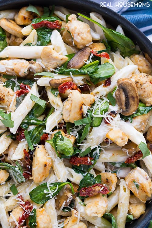 Goat Cheese Chicken Penne is creamy, flavorful, and will leave you feeling completely satisfied!