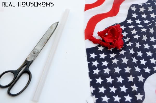 Red White and Blue Rosette Boho Headband | Real Housemoms