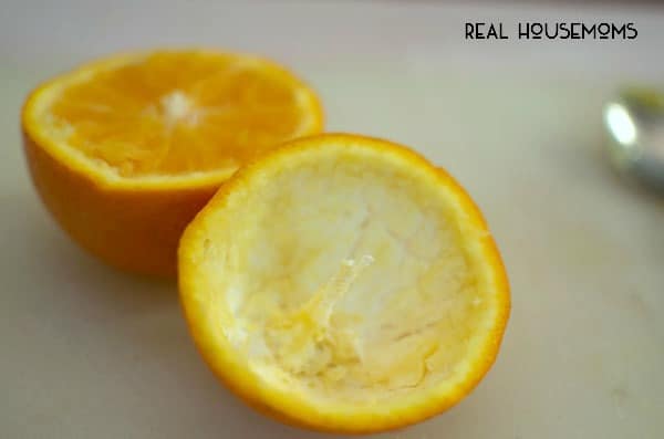 Orange Rind Citrus Candles | Real Housemoms