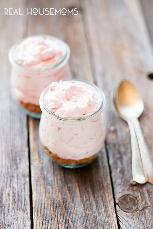 It doesn't get much easier than this No-Bake Raspberry Cheesecake Mousse for a delicious summertime dessert!