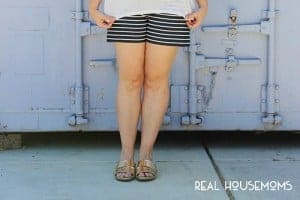 Three Ways to Wear Striped Shorts