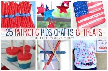 25 Patriotic Kids Crafts & Treats | Real Housemoms
