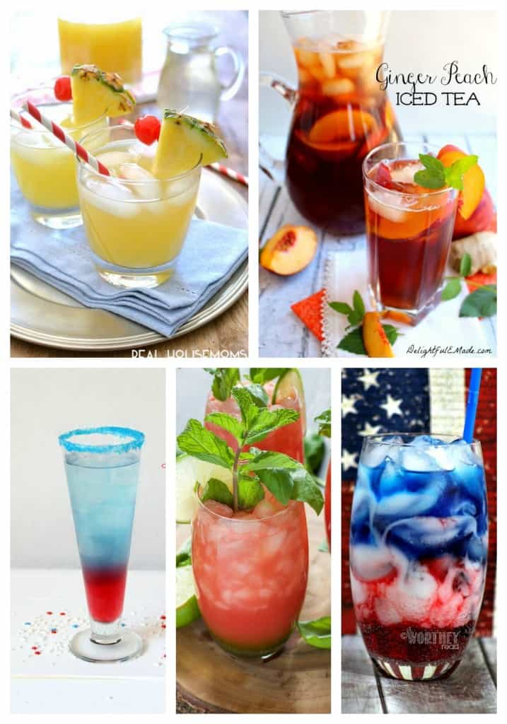 25 Fourth of July Apps & Drinks on Real Housemoms