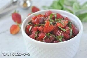 Balsamic Strawberry Salad | Real Housemoms