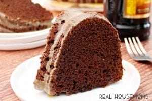This adults-only Chocolate Kahlúa Bundt Cake is perfect for girls night, game night!