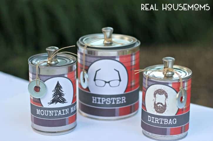 DIY Manly Candles