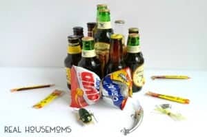Father's Day Beer Cake Gift Idea | Real Housemoms