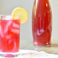 Hibiscus Tea Lemonade Cocktail is my new favorite summertime cocktail!