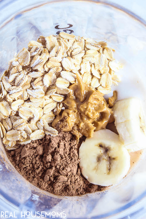 This Chocolate Peanut Butter Banana Smoothie is just what you need to start your day right. It is an easy breakfast that tastes delicious and can be eaten at home or on-the-go!