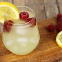 Lemon Raspberry Spritzer - Real Housemoms