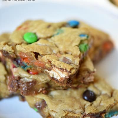 Ultimate Candy Cookie Bars were gone in a day at my house!!!