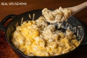 This rich, spicy and creamy Green Chile Mac n Cheese made with roasted Hatch green chile and a freshly shredded cheese sauce is the ultimate comfort food!