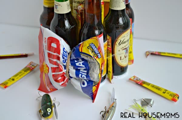 Father's Day Beer Cake Gift Idea | Real Housemoms