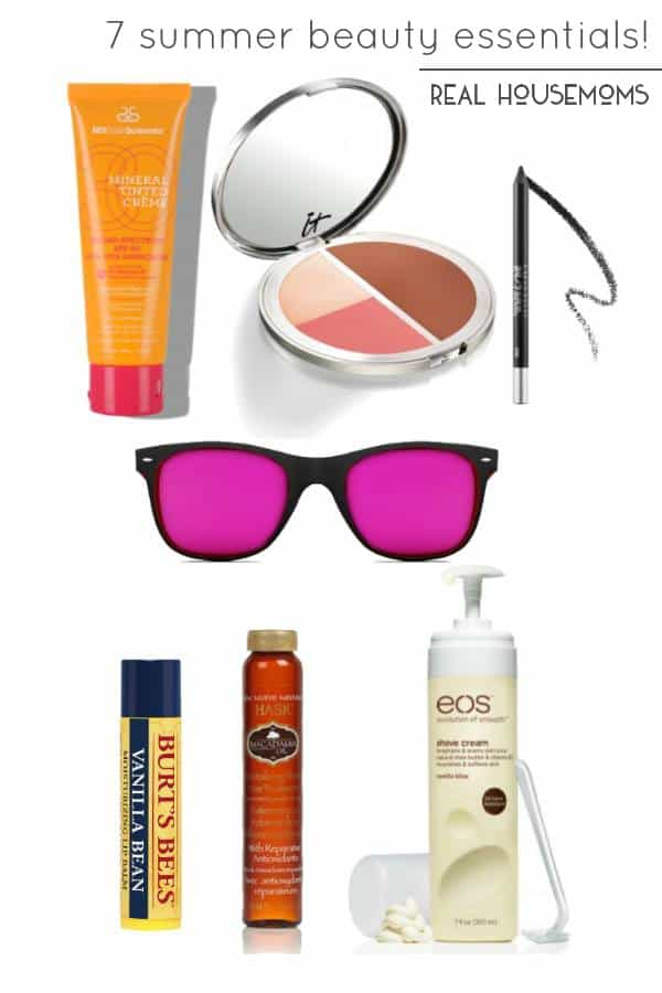 Our 7 Summer Beauty Essentials are super low maintenance and will help keep you looking gorgeous all summer long!