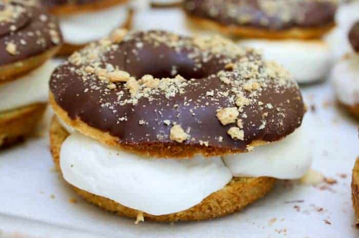 Baked S’mores Donuts